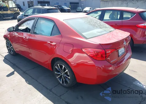 2018 Toyota Corolla Se z USA, uszkodzony, nr VIN 2T1BURHE7JC111170